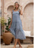 Vacay Aries Dress ~ Blue Print