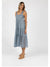 Vacay Aries Dress ~ Blue Print