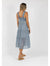 Vacay Aries Dress ~ Blue Print