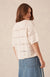 Square Knit Boxy Tee ~ Ecru