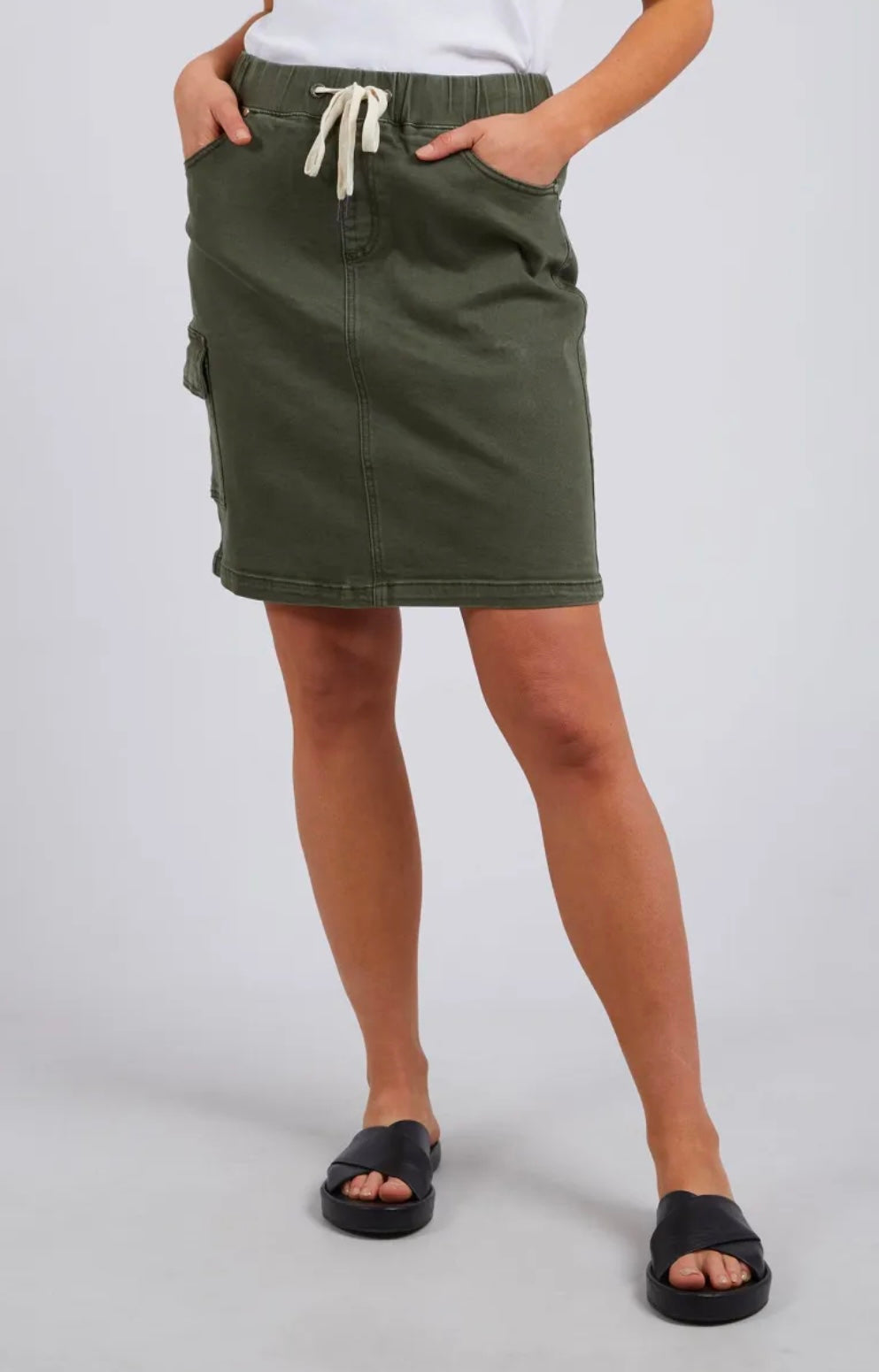 Rio Cargo Skirt ~ Khaki