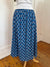 Elsa Skirt ~ Puzzle Blue