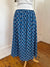 Elsa Skirt ~ Puzzle Blue