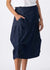 Milwaukee Classic Denim Skirt ~ Dark Wash