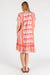 Blakely shirred Dress ~ Melon