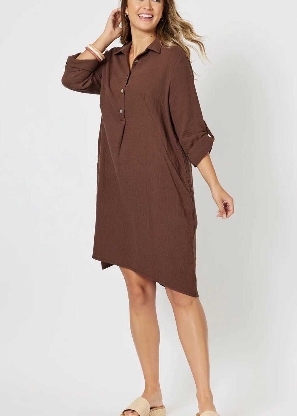 Byron Dress ~ Chocolate