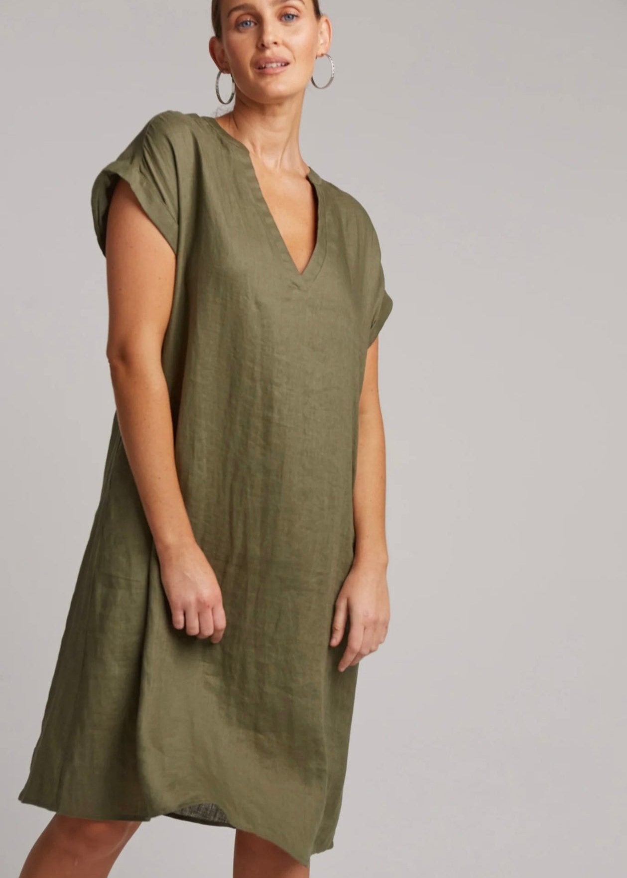 Studio Dress ~ Khaki