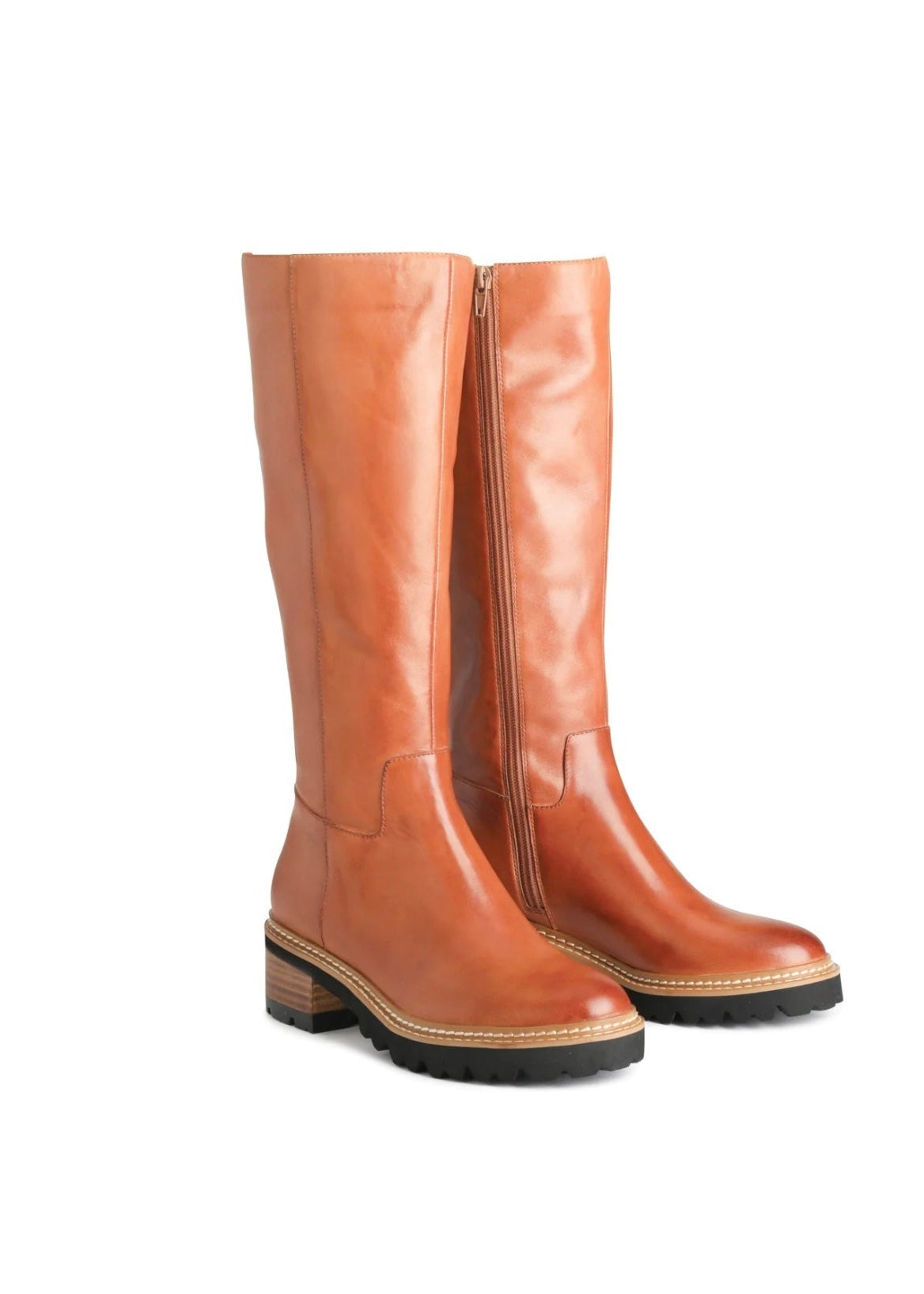 Lindeta Boots ~ Brandy