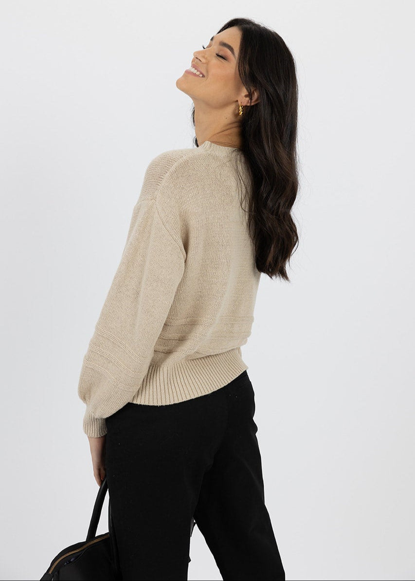 Macy Jumper ~ Stone