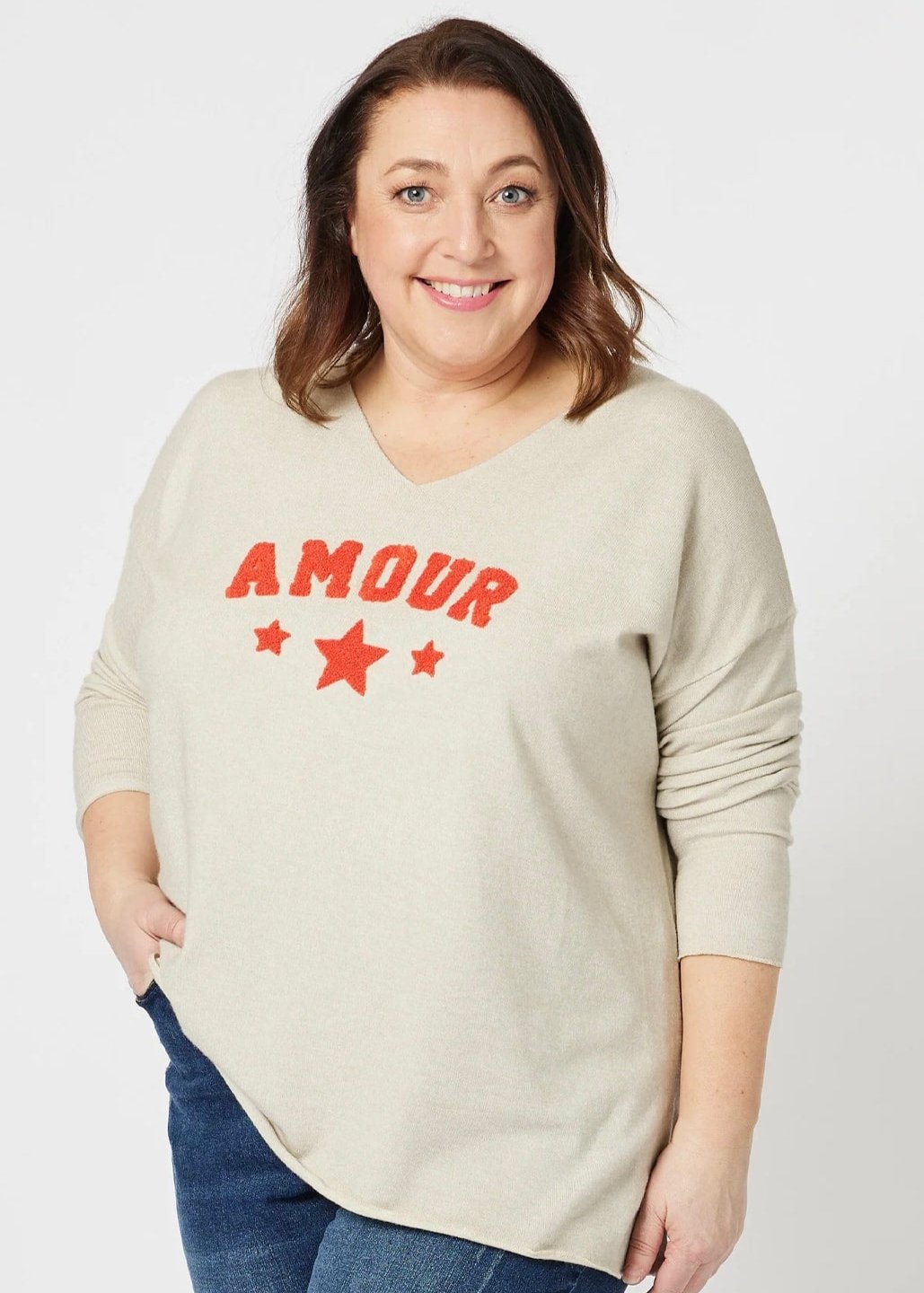 Amour Knit ~ Natural