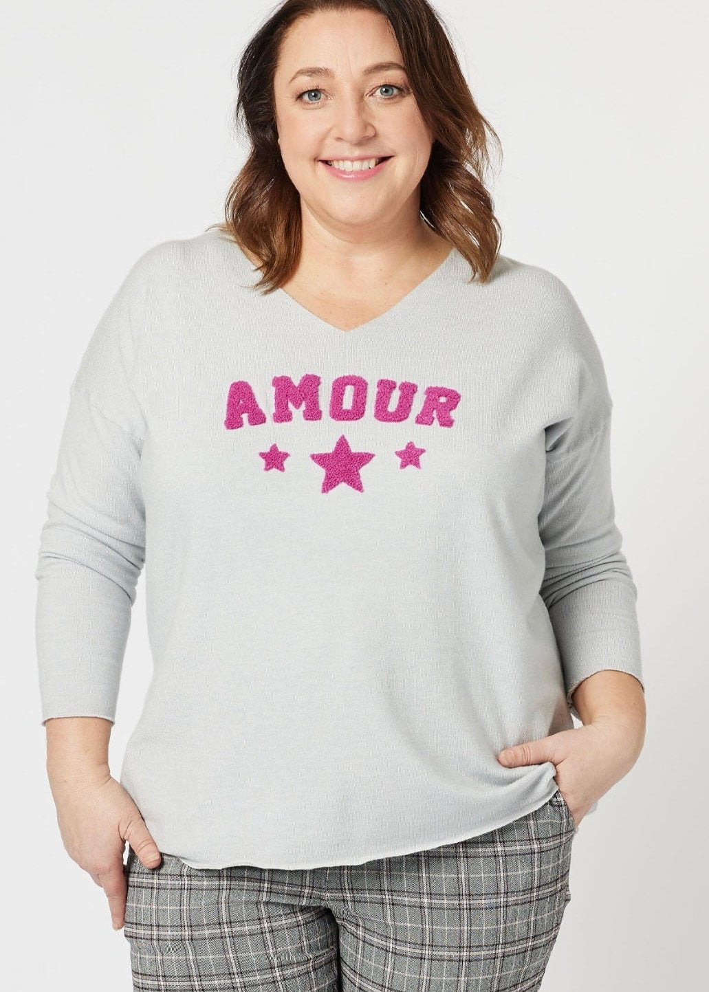 Amour Knit ~ Silver