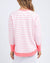 Simplified Stripe Crew ~ Neon Pink