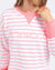 Simplified Stripe Crew ~ Neon Pink