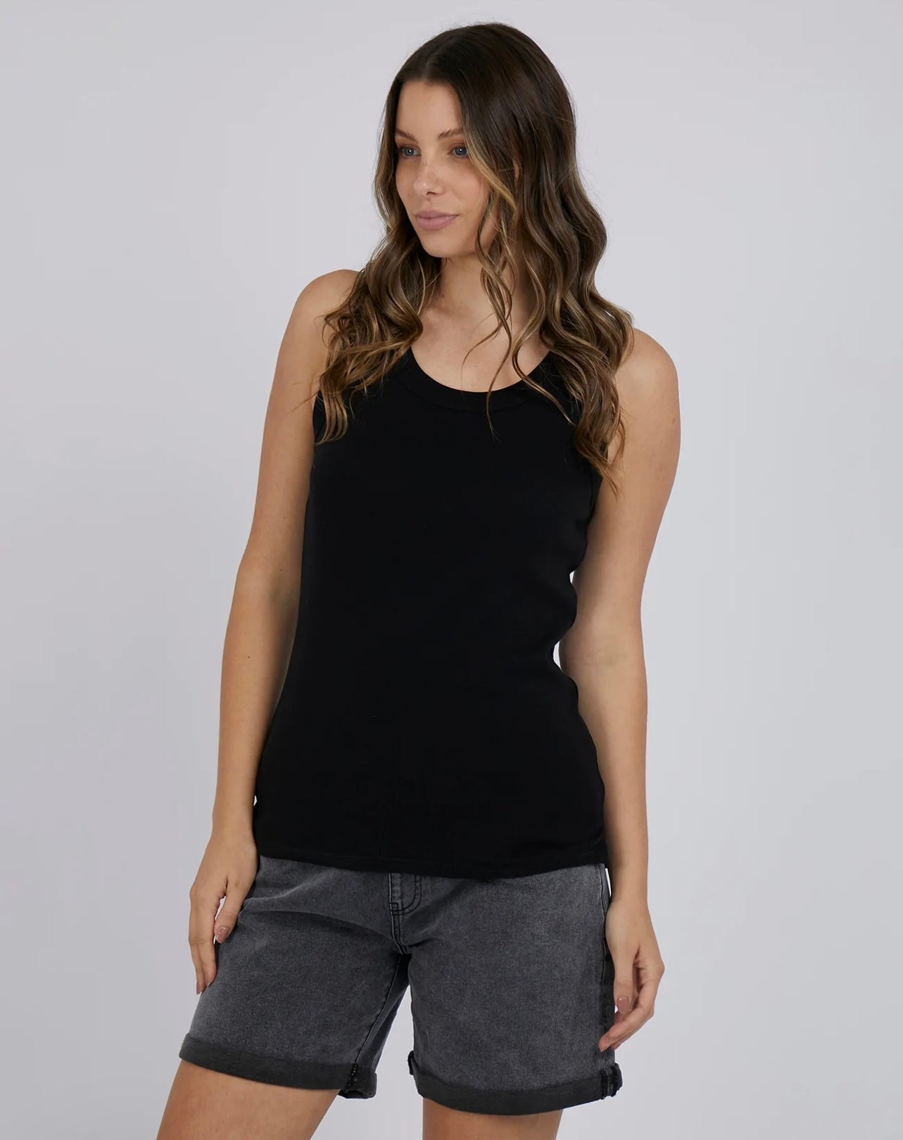 Esme Tank ~ Black